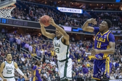 Friday, March 29, 2019 NCAA Division 1 mens sweet 16 Michigan State vs LSU @ 7pm