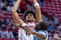 SAN DIEGO, CALIFORNIA — MARCH 20:  at Viejas Arena on March 20, 2026, in San Diego, California.  (Dale Horton/A Lot of Sports Talk)