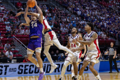 SAN DIEGO, CALIFORNIA — MARCH 20:  at Viejas Arena on March 20, 2026, in San Diego, California.  (Dale Horton/A Lot of Sports Talk)