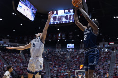 SAN DIEGO, CALIFORNIA — MARCH 20:  at Viejas Arena on March 20, 2026, in San Diego, California.  (Dale Horton/A Lot of Sports Talk)