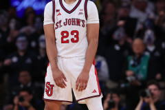 NEW YORK, NEW YORK — MARCH 14:  at Madison Square Garden on March 14, 2026, in New York, New York.  (Dale Horton/A Lot of Sports Talk)