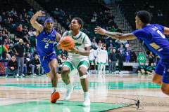 DENTON, TX — February 19, 2025 UNT Mean Green host the Tulsa Golden Hurricane at the Super Pit.