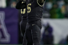 Army Black Knights running back KANYE UDOH (6) celebrates a first down after a completed catch during the American Athletic Conference football championship game held on the campus of Army Black Knights at West Point. Army Black Knights running back KANYE UDOH (6) celebrates a first down after a completed catch during the American Athletic Conference football championship game held on the campus of Army Black Knights at West Point.