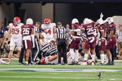 ARLINGTON, TX — Arkansas Razorbacks vs. Texas A&M Aggies | AT&T Stadium in Arlington, TX