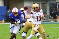 DALLAS, TX — SMU Mustangs host the Boston College Eagles at Gerald J Ford Stadium.