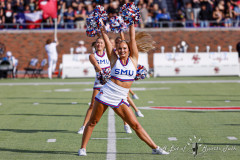 DALLAS, TX — NOV 16, 2024SMU Mustangs battle the Boston College Eagles at Gerald J Ford Stadium.