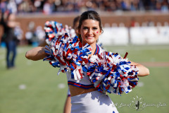 DALLAS, TX — NOV 16, 2024SMU Mustangs battle the Boston College Eagles at Gerald J Ford Stadium.