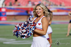 DALLAS, TX — NOV 16, 2024SMU Mustangs battle the Boston College Eagles at Gerald J Ford Stadium.