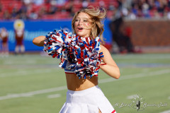 DALLAS, TX — NOV 16, 2024SMU Mustangs battle the Boston College Eagles at Gerald J Ford Stadium.
