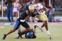 DALLAS, TX — NOV 16, 2024SMU Mustangs battle the Boston College Eagles at Gerald J Ford Stadium.