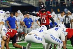 ARLINGTON, TX — DECEMBER 6, 2025 Texas Tech Red Raiders vs BYU Cougars at AT&T Stadium.