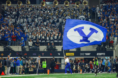ARLINGTON, TX — DECEMBER 6, 2025 Texas Tech Red Raiders vs BYU Cougars at AT&T Stadium.