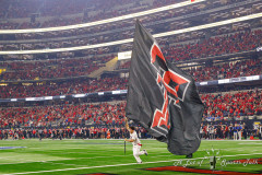 ARLINGTON, TX — DECEMBER 6, 2025 Texas Tech Red Raiders vs BYU Cougars at AT&T Stadium.