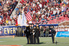 DALLAS, TX — January 3, 2025First Responders Bowl featuring the University of North Texas Mean Green vs the Texas State Bobcats at Gerald J Ford Stadium in Dallas.