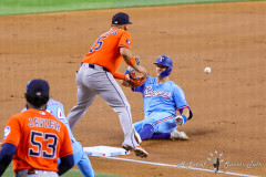 ARLINGTON, TX— Texas Rangers take 2 of 3 from in-state rival Houston Astros at Globe Life Field. Game 3 ended with a. dramatic, ninth inning walk-off single by Brandon Nimmo.