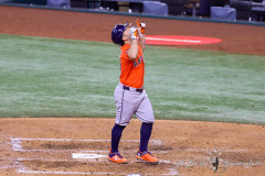 ARLINGTON, TX— Texas Rangers take 2 of 3 from in-state rival Houston Astros at Globe Life Field. Game 3 ended with a. dramatic, ninth inning walk-off single by Brandon Nimmo.
