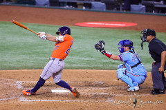 ARLINGTON, TX— Texas Rangers take 2 of 3 from in-state rival Houston Astros at Globe Life Field. Game 3 ended with a. dramatic, ninth inning walk-off single by Brandon Nimmo.