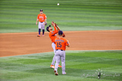 ARLINGTON, TX— Texas Rangers take 2 of 3 from in-state rival Houston Astros at Globe Life Field. Game 3 ended with a. dramatic, ninth inning walk-off single by Brandon Nimmo.