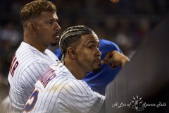 Mets shortstop Francisco Lindor looks on during the Mets 6-0 loss to the San Diego Padres.
