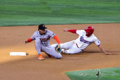 ARLINGTON, TX—August 3, 2026 Texas Rangers drop game 1 of the series against the San Francisco Giants at Globe Life Field.