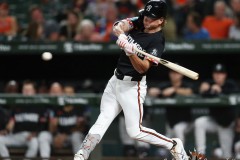 Sept. 06, 2024: Baltimore MD: Baltimore Orioles pitcher Dean Kremer (64) held the Tampa Bay Rays hitless for six innings as they defeat the Rays 2-0 in a Major League Baseball game at Oriole Park at Camden Yards in Baltimore, MD. (Michael R. Smith/A Lot of Sportstalk).