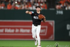 Sept. 06, 2024: Baltimore MD: Baltimore Orioles pitcher Dean Kremer (64) held the Tampa Bay Rays hitless for six innings as they defeat the Rays 2-0 in a Major League Baseball game at Oriole Park at Camden Yards in Baltimore, MD. (Michael R. Smith/A Lot of Sportstalk).