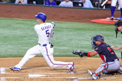 ARLINGTON, TX—Texas Rangers defeat the Washington National at Globe Life Field