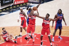 Washington Wizards take the win against the Detroit Pistons at Capital One Arena on Monday, February 14th, 2022.