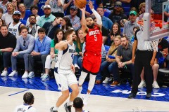 DALLAS, TX — The Dallas Mavs host the Houston Rockets at American Airlines Center on Sunday, April 7, 2024.