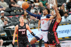 Washington Wizards vs Miami Heat at Capital One Area on 3/31/25 Photo by: Timothy Rice/TagTheShooter Photography