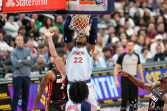 Washington Wizards vs Miami Heat at Capital One Area on 3/31/25 Photo by: Timothy Rice/TagTheShooter Photography
