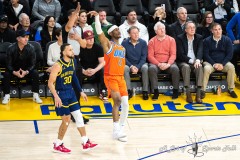 Oklahoma City Thunder @ Golden State Warriors on April 4, 2023 (Photo by Chris Tuite)