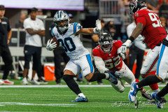 ATLANTA, GEORGIA — SEPTEMBER 20, 2026:  inside Mercedes-Benz Stadium on September 20, 2026, in Atlanta, Georgia.  (Dale Horton/A Lot of Sport Talk)