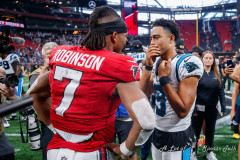 ATLANTA, GEORGIA — SEPTEMBER 20, 2026:  inside Mercedes-Benz Stadium on September 20, 2026, in Atlanta, Georgia.  (Dale Horton/A Lot of Sport Talk)