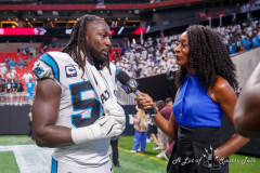 ATLANTA, GEORGIA — SEPTEMBER 20, 2026:  inside Mercedes-Benz Stadium on September 20, 2026, in Atlanta, Georgia.  (Dale Horton/A Lot of Sport Talk)