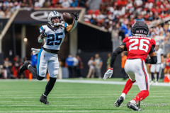 ATLANTA, GEORGIA — SEPTEMBER 20, 2026:  inside Mercedes-Benz Stadium on September 20, 2026, in Atlanta, Georgia.  (Dale Horton/A Lot of Sport Talk)