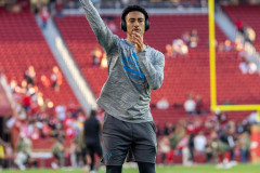 SANTA CLARA, CALIFORNIA — NOVEMBER 24:  at Levi’s Stadium on November 24, 2025, in Santa Clara, California.  (Dale Horton/A Lot of Sports Talk)
