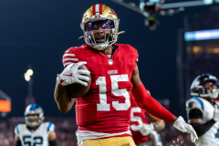 SANTA CLARA, CALIFORNIA — NOVEMBER 24:  at Levi’s Stadium on November 24, 2025, in Santa Clara, California.  (Dale Horton/A Lot of Sports Talk)