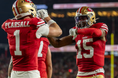 SANTA CLARA, CALIFORNIA — NOVEMBER 24:  at Levi’s Stadium on November 24, 2025, in Santa Clara, California.  (Dale Horton/A Lot of Sports Talk)