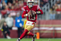 SANTA CLARA, CALIFORNIA — NOVEMBER 24:  at Levi’s Stadium on November 24, 2025, in Santa Clara, California.  (Dale Horton/A Lot of Sports Talk)