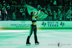 DALLAS, TX — February 2, 2025 Dallas Stars host the Columbus Blue Jackets at American Airlines Center.