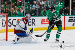 DALLAS, TX — Game 2 of the Stanley Cup Playoffs featuring the Dallas Stars and Colorado Avalanche at American Airlines Center. Colorado leads the best of 7 series 1-0.