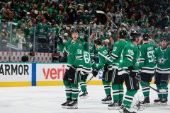 DALLAS, TX — Game 2 of the Stanley Cup Playoffs featuring the Dallas Stars and Colorado Avalanche at American Airlines Center. Colorado leads the best of 7 series 1-0.