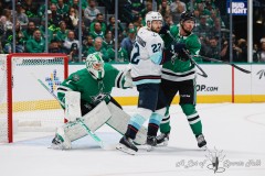 DALLAS, TX — OCT 13, 2024Dallas Stars host the Seattle Kraken at American Airlines Center in Dallas.