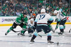 DALLAS, TX — OCT 13, 2024Dallas Stars host the Seattle Kraken at American Airlines Center in Dallas.