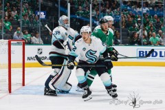 DALLAS, TX — OCT 13, 2024Dallas Stars host the Seattle Kraken at American Airlines Center in Dallas.