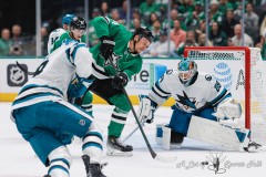 DALLAS, TX — OCT 15, 2024 | San Jose Sharks at Dallas Stars