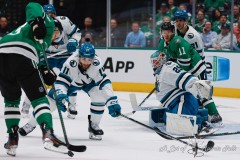 DALLAS, TX — OCT 15, 2024 | San Jose Sharks at Dallas Stars