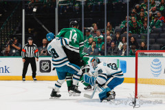 DALLAS, TX — NOV 16, 2024Dallas Stars host the San Jose Sharks at American Airlines Center.