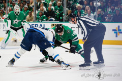 DALLAS, TX — Stanley Cup Playoffs Game 3. Dallas Stars host the Winnipeg Jets
